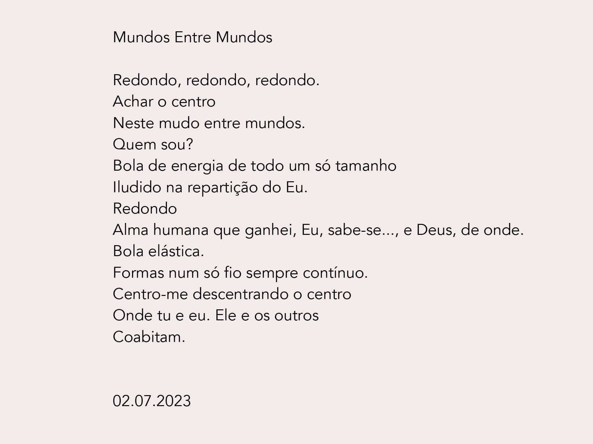 `Mundo  entre Mundos`