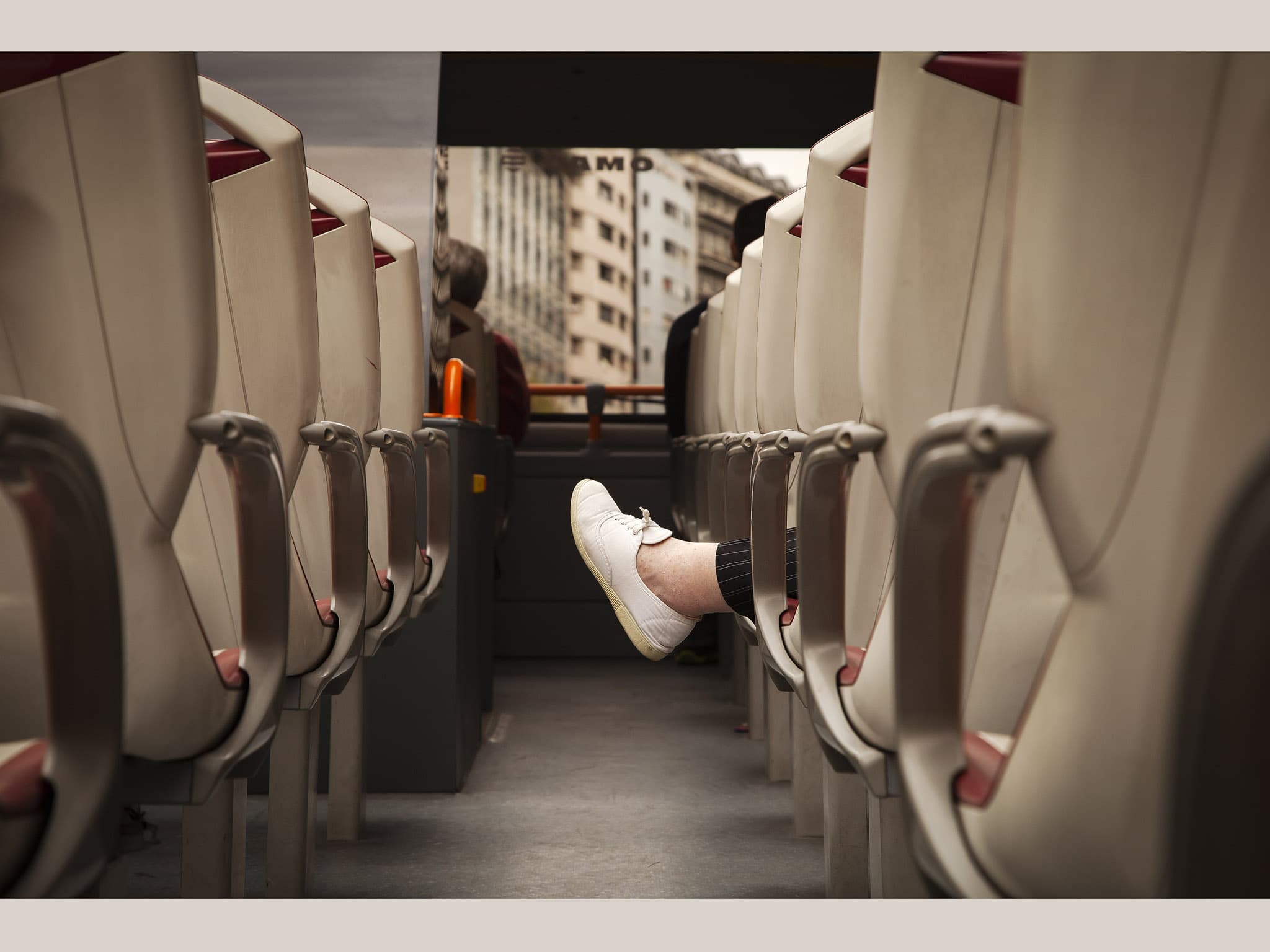 Random Photos_Foot on the bus