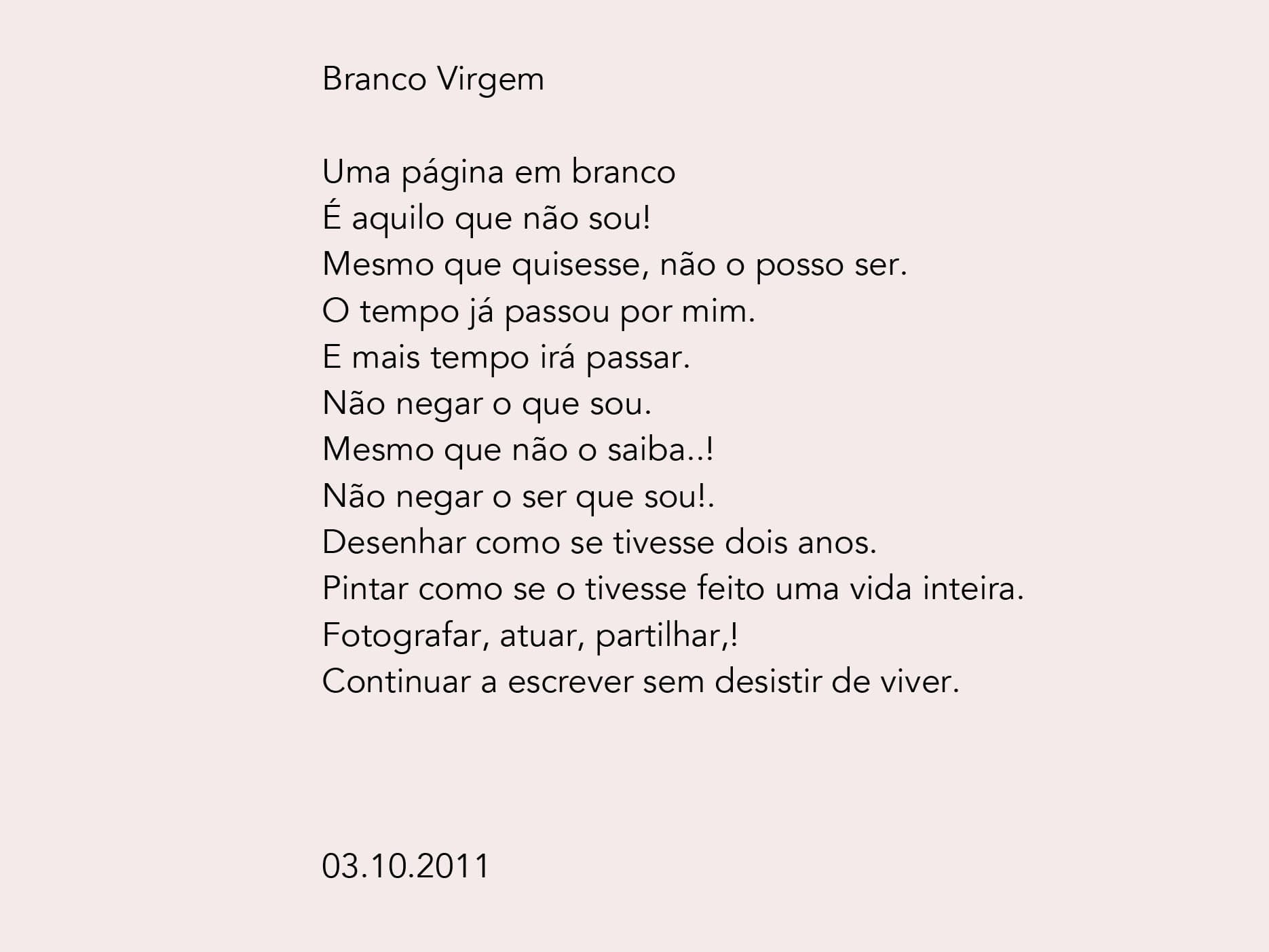 ´Branco Virgem´